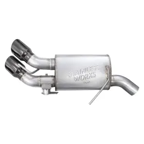 Stainless Works Ca16rvmkplbc For Chevy Camaro 16-21 Exhaust System Legend Series 304 Ss Axle-back