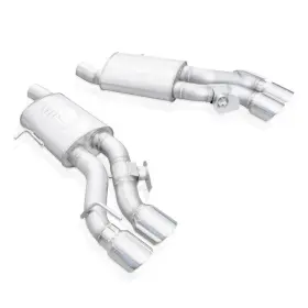 Ctsv16mks-pc Stainless Works 2016-18 Cadillac Cts-v Sedan Axleback System Dual-mode Turbo