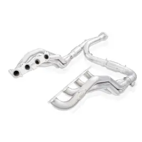 Stainless Works Ft18hcaty-nr Exhaust Header Pipe Kit For 2017 Ford F-150 Xlt 5.0l V8 Flex Doh