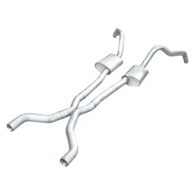 Nvsbc3cb Stainless Works For Chevy Ii 62-67 Steel Hot Rod Cat-back Exhaust System