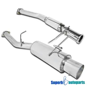 N1catback Superbautoparts 841808105197 Fits 1989-1994 240sx S13 Muffler Exhaust System