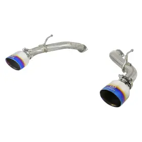 49-36133nm-l Takeda For Infiniti Q60 17-19 304 Ss Axle-back Exhaust System W Split Rear Exit