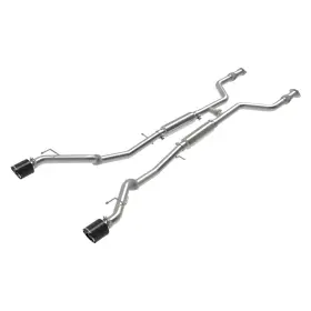 49-36138-c Takeda For Nissan Z 23 304 Ss Cat-back Exhaust System W Split Rear Exit