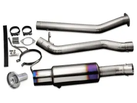 Tb6090-ns08a Tomei Expreme Ti Cat-back Exhaust System For 1990-94 Nissan 240sx S13
