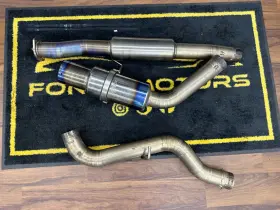 Tomtb6090-sb02c Tomei Expreme Ti Titanium Catback Exhaust Fits 2015-2021 Subaru Wrx And Sti