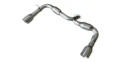 Catback-fiat-124-s Top Speed Pro-1 Fit Fiat F124 Spider All 17-20 Dual Exhaust Tip Axle-back With Resonator