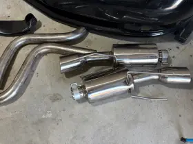 Catback-corvette-c6 Topspeed Pro1 Exhaust C6 Corvette Axleback