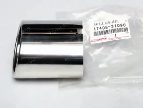 17408-31090 Toyota Genuine Baffle Sub Assy Exhaust Tail Pipe New Oem