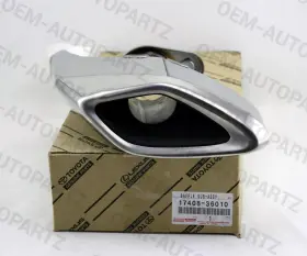 17408-36010 Toyota Oem Genuine Exhaust Tail Pipe Baffle Sub Assy Part