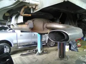 328.to1p14 Toyota 2014 Venza Exhaust 2.7 Liter 4 Cylinder