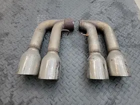 Ms153-18004 Trd Toyota 86 Scion Frs 3.5 Inch Muffler Quad Tips Oem
