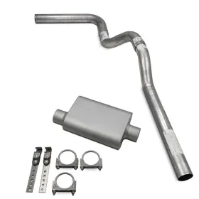 M30gf9906fs2nt00re0-a Truck Exhaust Kits Fits 88-06 Chevrolet Silverado 1500 Mandrel Bent With Performance Muffler
