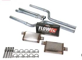 M30gms0914fx3nt003sc Truck Exhaust Kits 06-18 Dodge Charger V6 2.5 Inch Dual Kit Flow Fx Rear Exit
