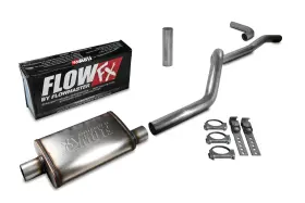 M83xjjxj8301ffxnt003js Truck Exhaust Kits 84-01 Jeep Cherokee Xj 4.0l 2.5 Inch Aluminized Kit Flowmaster Flowfx Side
