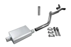 M83xjjxj8301fs2nt003jc Truck Exhaust Kits 84-01 Jeep Cherokee Xj 4.0l 2.5 Inch Aluminized 2 Chamber Muffler Corner Usa