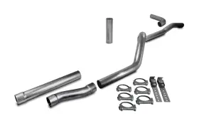 M83xjjxj8301stpnt003js Truck Exhaust Kits 84-01 Jeep Cherokee Xj 4.0l 2.5 Inch Aluminized Kit Straight Pipe Side Exit