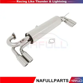Ul106fu64ll291ll Ultimate Quad 2 Inch Muffler Tip Exhaust System Fits 85-89 Mr2/mr-2 W10 Aw10 4a-ge