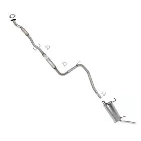 Upsw Exhaust 49230 Resonator Muffler System Kit Fits 1997-99 Mercury Tracer 2.0l