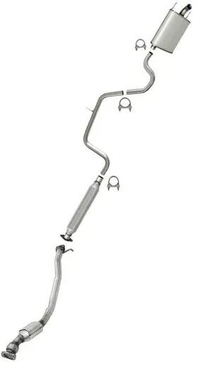 54752 Upsw Exhaust Catalytic Resonator Muffler Kit Fits 2005-2007allure 3.8l Canada Models