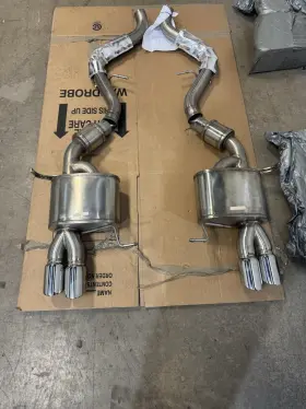 14568-ss Uuc Corsa Bmw E90/e92 M3 Axleback Exhaust Nos