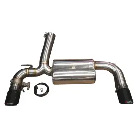Valvetronic Designs 810201220707 304 Ss Valved Axle-back Exhaust System W Split Rear Exit