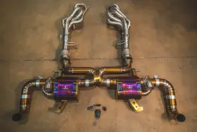 Aud.r8.v10.gen1.vses.ffh.ti Valvetronic Designs Free Flow Valved Sport Exhaust Kit For 2009-2015 Audi R8 V10