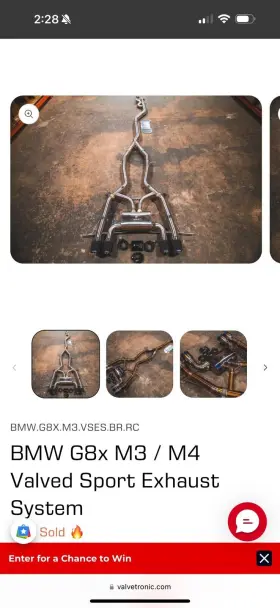 Bmw.g8x.m3.axl.br.rc Valvetronic Designs Axleback Exhaust With 4 Inch Carbon Fiber Tips Bmw M3 G80 M4 G82