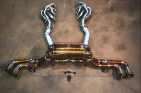 Fer.f430.vses.ffh.ti Valvetronic Designs Free Flow Valve Race Exhaust For 04-08 Ferrari F430