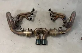 Por.991.gt3.vses.ffh.ti Valvetronic Valved Sport Exhaust System For Porsche Gt3/rs 991.1 / 991.2