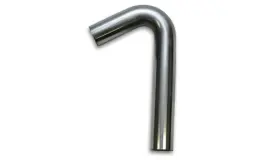 13009 Vibrant 2.375in O.d. T304 Ss 120 Deg Mandrel Bend 4in X 12in Leg Lengths 3.5in
