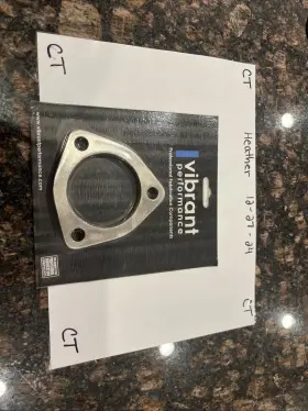 1482s Vibrant Performance 3-bolt Stainless Steel Flange