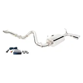 Es-jw12-vmk-cbs X-force Exhaust Usa Xforce - Varex 304 Ss Cat-back System With