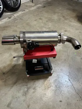 Es-fm15-vmk-abs-xfo Xforce Varex Twin 3-inch Axle-back Exhaust 15-17 Mustang Gt Electronic Valved