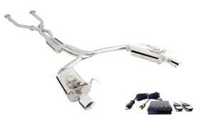 Es-lis350-vmk-cbs-xfo Xforce Es-lis350-vmk-cbs For Lexus Is 350 6cyl 05-13 Cat-back With Varex Mufflers