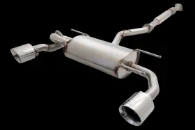 Es-t86-cbs Xforce Performance Exhaust For Subaru Brz Scion Fr-s/toyota Gt86 2013 2.5 Inch Stainless Steel High