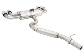 Esvw11vkcs Xforce Performance Exhaust For Vw Golf Mark 7.5r 2017- Stainless Steel 3ft Cat-back System With Varex