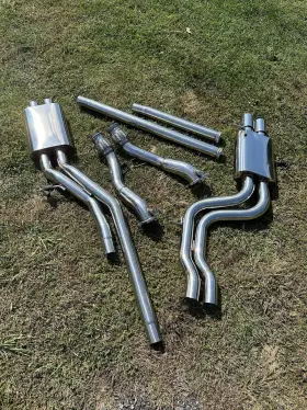 Twin-1 Xs Power Xs-power Twin Full Exhaust For Audi S4 B5 2.7l 2001 Bolt On