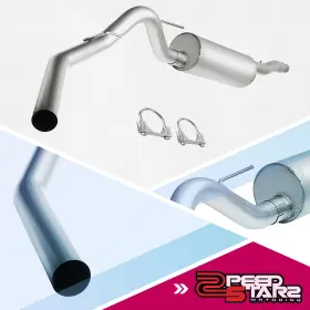 Zpd-cbef15009v8 Zpeedstarz Cat Back System With 3 Inch Od Piping Muffler For 09-10 Ford F150 4.2l/ 4.6l/ 5.4l
