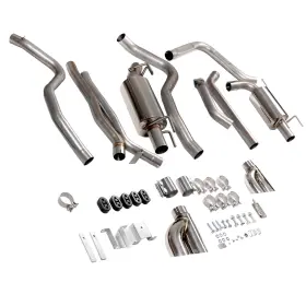 Zx202601 Zx Fits 1998-2002 Camaro/firebird 5.7l Dual Cat-back Exhaust System 2.5 Inch F-body