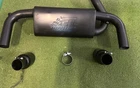 Etl Industries Exhaust Muffler System For 2007-2018 Jeep Wrangler Jk 2/4 Door Used. Price: $125.00.