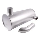 4448414 Muffler Silencer For John Deere 120C 225CLC 2054 370C 75C 80C Isuzu 6BG1 New. Price: $220.46.