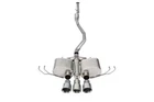 Corsa Polished Pro 3" Cat Back Exhaust Fits 2017-2021 Honda Civic Type FK8 New. Price: $1649.99.