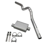 Chevy Gmc 1500 99-06 Single 3" Truck Exhaust Kits 2 Chamber Corner Exit New. Price: $179.99.