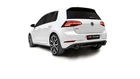 Remus 957117 1500 Axle Back Exhaust For 2018 Volkswagen Gti Mk Vii Facelift 2.0L New. Price: $976.93.