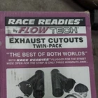 Nib 3IN Flowtech Race Readies Exhaust Cutouts Twin Pack New. Price: $120.00.