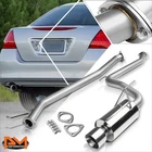 For 03-07 Honda Accord Ex/lx 4" Rolled Tip Muffler S.s Catback Exhaust System New. Price: $172.89.