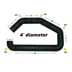 Airaid 100-400 4" Universal Cold Intake Tube U-build-it Kit Multi Angle New. Price: $157.99.