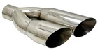 Exhaust Tip 2.50" Inlet 4.00" Dual Outlet 18.00" Long WDSW40018-250-HP-SS 304 New. Price: $94.99.