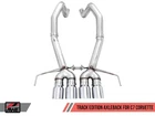Awe Track Edition Axle Back Exhaust With Chrome Tips For 14-19 Chevy Corvette C7 New. Price: $1195.00.