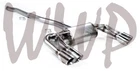 Stainless Catback Dual Exhaust Muffler Kit 10-14 Hyundai Genesis 2.0T Quad Tip New. Price: $269.95.
